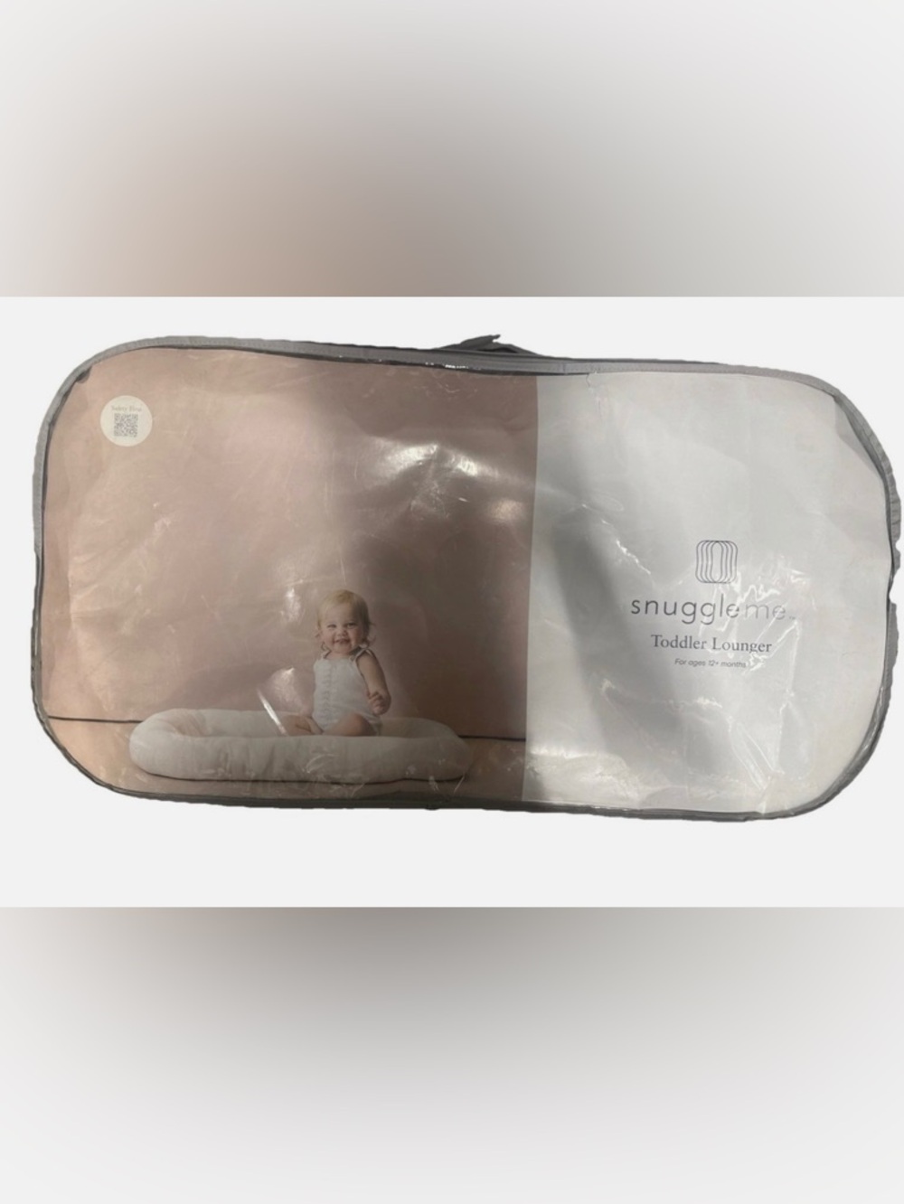 Neutral Toddler Lounger Cushion - Sage